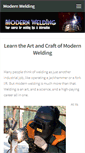 Mobile Screenshot of modernwelding.net
