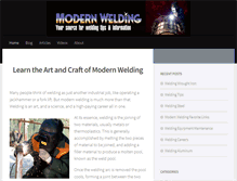Tablet Screenshot of modernwelding.net